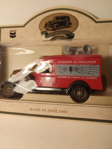 Vintage Standard Announcer Car, 1985 Lledo Days Gone DieCast England Chevron
