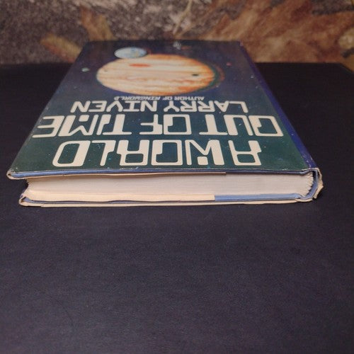 A WORLD OUT OF TIME by Larry Niven -Hardcover Book Club Edition -1976 -Sci Fi