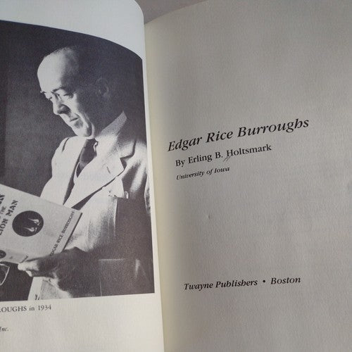 Twayne's United States Authors Ser.: Edgar Rice Burroughs by Erling B. Holtsmark
