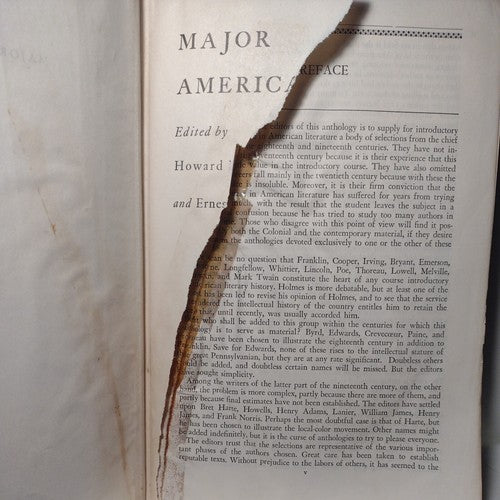 Major American Writers by Howard Jones & Ernest Leisy -1935 -HC no DJ