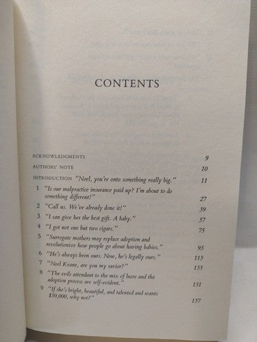 The Surrogate Mother by Dennis L. Breo and Noel P. Keane -1981 -HCwDJ -1st Ed.