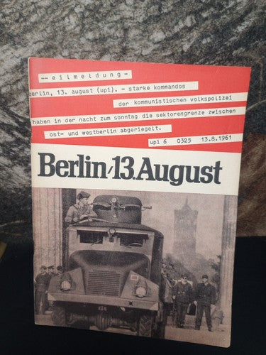 Berlin, 13. August. Sperrmassnahmen gegen Recht und Menschlichkeit Lemmer, Ernst