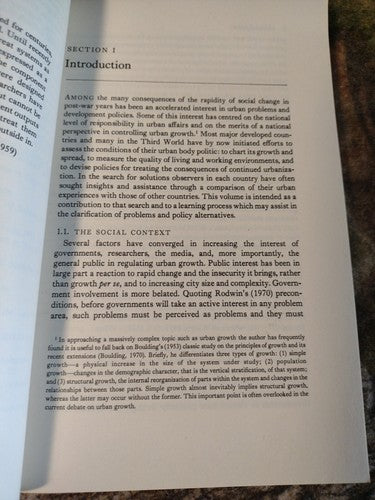 Urban Systems: Strategies for Regulation by L.S. Bourne -PB -1975 -Infrastruct.