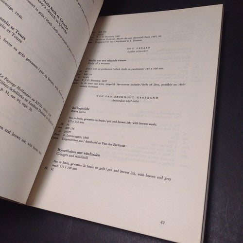 Drawings By Rembrandt and His School by H. R. Hoetink -Dutch/English Copy 1969