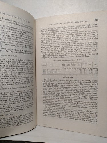 Soil Survey Of Monroe County: Part 2 By T.M. Bushnell -1928 Print -Soil Science