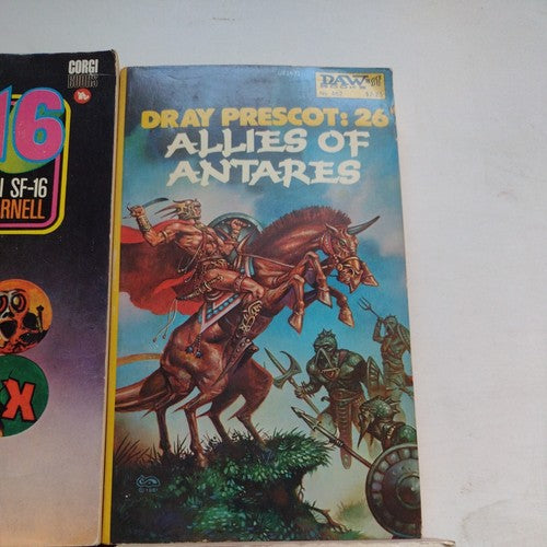 Vintage Sci-fi Fantasy Book Bundle -4 Titles -Fletcher Pratt, Karl Mahr, & More