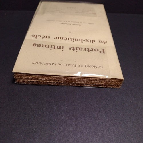 Portraits Intimes Du Dix-Huitieme Siecle II -1923 French Paperback -Definitive