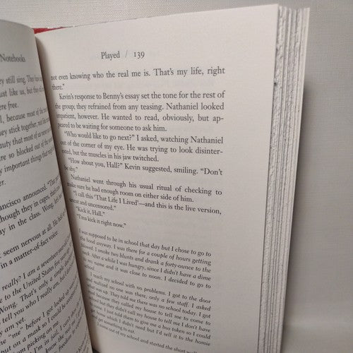 True Notebooks: A Writer's Year at Juvenile Hall by Mark Salzman -2003 1st Ed HC