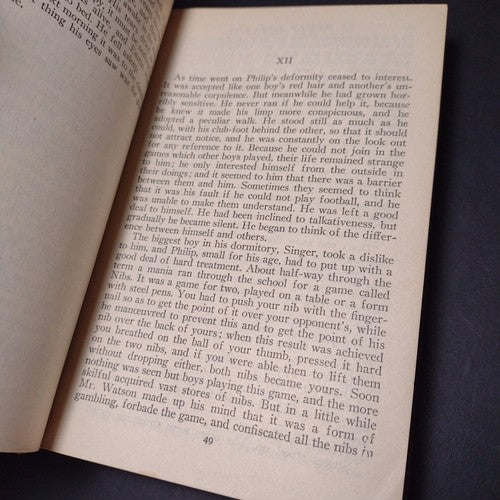 Of Human Bondage by W. Somerset Maugham -Softcover -1915 -The Modern Library