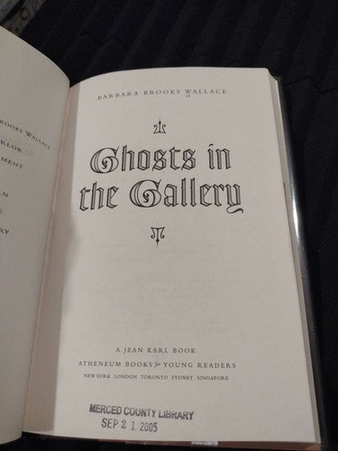 Ghosts in the Gallery : My Life with Carlos Castaneda by Barbara Wallace 1st Ed