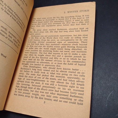 Mission of Gravity by Hal Clement -Paperback -1958 -Vintage Science Fiction
