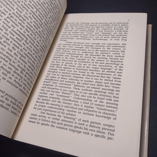 The Interpretation of Language Volume 2 by Theodore Thass-Thienemann -1973 -HCDJ