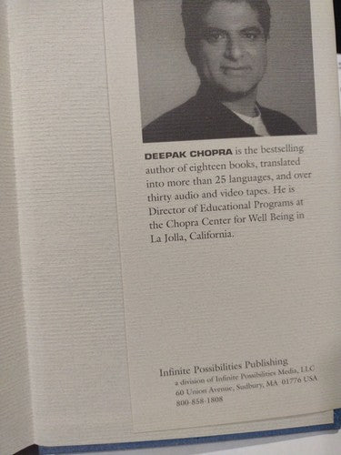 Raid on the Inarticulate Poems by Deepak Chopra 1st Edition( 1996) HCwDJ