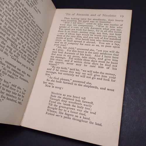 Aucassin & Nicolette and Other Mediaeval Romances -For Rebind -1919 Reprinting