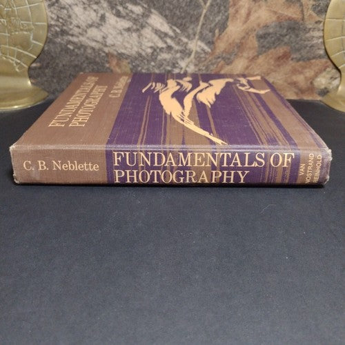 Fundamentals of Photography by C. B. Neblette -Hardcover -1978 -Vintage