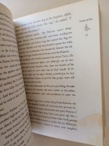 Vtg J K LAMBERT Comte de Caylus Heart of Ice 1977 HC 1st Ed Story Book