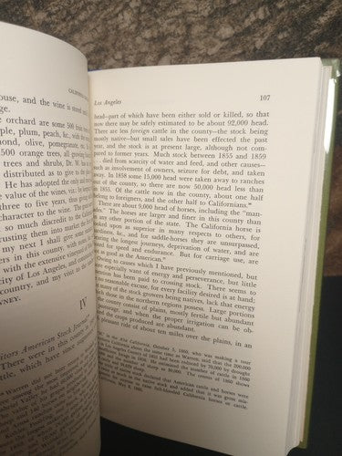 Gates, Paul California Ranchos and Farms 1846-1862 HCwDj