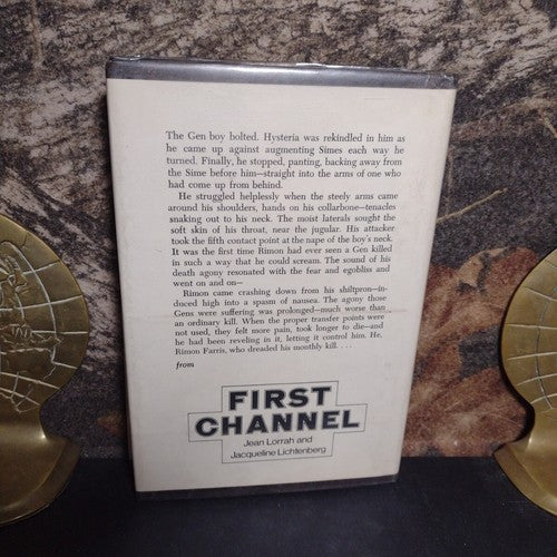 First Channel by Jean Lorrah -Hardcover -1980 -1st Edition -Science Fiction