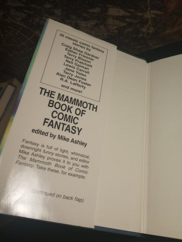 The Mammoth Book of Comic Fantasy (Mammoth Books) Ashley, Mike BCE HCDJ