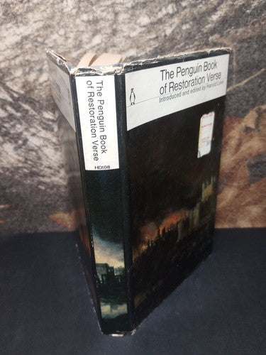 THE PENGUIN BOOK OF RESTORATION VERSE - PENGUIN - Harold Love 1968 HCwDJ