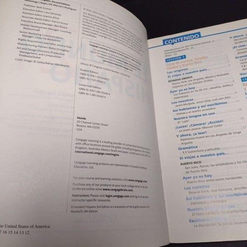 El Mundo Hispano 21 Espanol Para el Siglo 21, Samaniego -2nd Ed. Paperback 2014