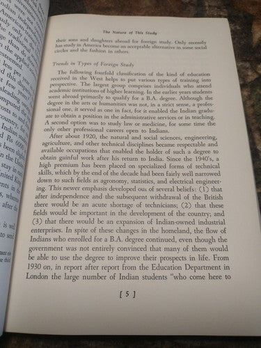 The Western-Educated Man in India by John Useem -1955 -HCwDJ -India History.