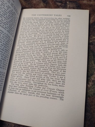 The Prologue and Four Canterbury Tales by Chaucer, Edited by G. Gerould 1935 HC