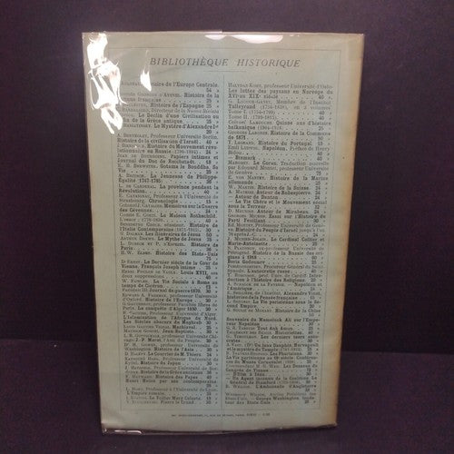 Talleyrand (1754-1838) Tome 1, G. Lacour-Gayet -Paperback -1930 -3rd Printing