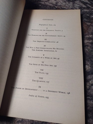 The Achievement Of T.S. Eliot: An Essay on the Nature of Poetry F.O. Matthiessen