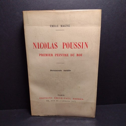 Nicolas Poussin: Premier Peintre Du Roi, Emile Magne -1928 French Paperback