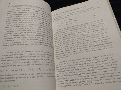 TRANSITION AND TURBULENCE: PROCEEDINGS OF A SYMPOSIUM By Richard Ernst Meyer.