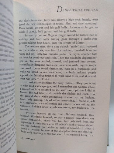 Dance While You Can by Shirley MacLaine -1991 -HCwDJ -ExLibrary -Biographies