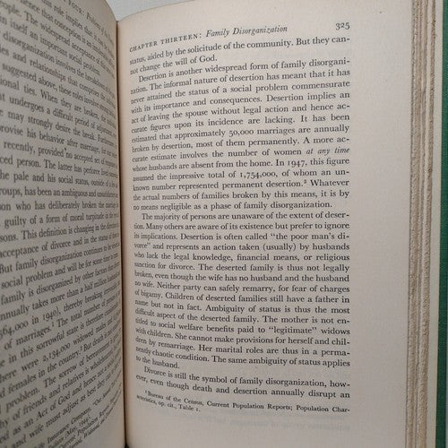 Social Problems by Francis Merrill –1950 -HCnoDJ -1st Edition -Sociology
