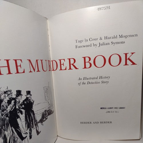 The Murder Book: An Illustrated History of the Detective Story by Tage la Cour