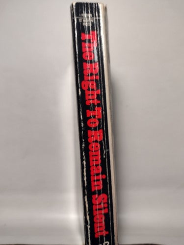 The Right to Remain Silent by Charles Brandt -1989 -Mass Market PB -Crime/Thrill