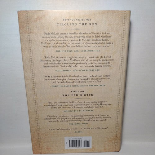 Circling the Sun : A Novel by Paula McLain (2015, Hardcover) First Edition