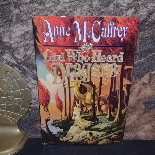 The Girl Who Heard Dragons by Anne McCaffrey -Hardcover -1982 -Book Club Edition