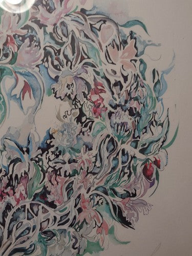 French Country Heart, by Royce Thyberg Gordon, lithograph limited edition COA