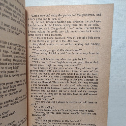 THE GINGER MAN by J.P. Donleavy -1977 -4th Laurel print -PB