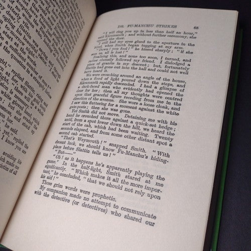 The Devil Doctor by Sax Rohmer -Tom Stacey Reprint -Hardcover 1973