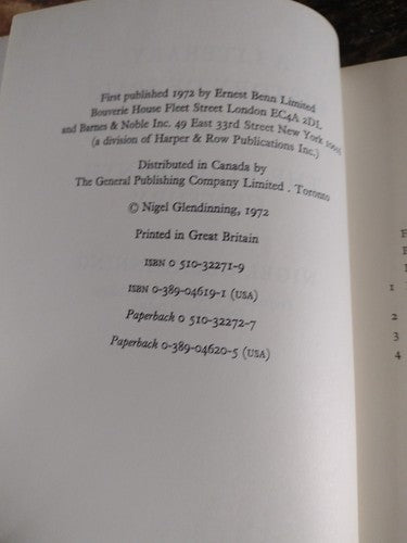 A Literary History Of Spain: The Eighteenth Century Nigel Glendinning