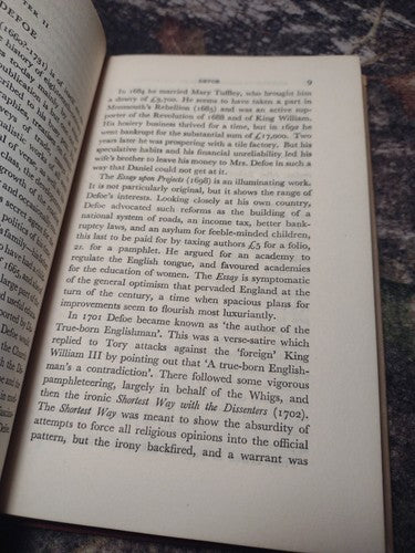 Eighteenth-Century English Literature by Roger McCutcheon Hardcover 1950 Vintage