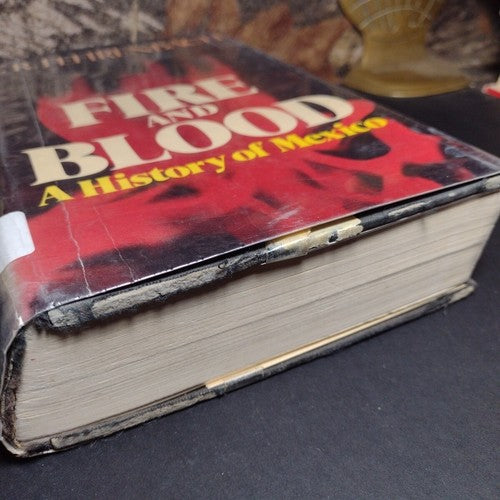Fire and Blood: A History of Mexico by T. R. Fehrenbach -Hardcover -1973 -Signed