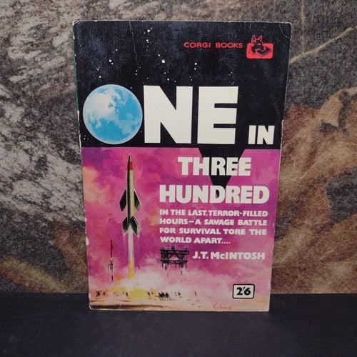 One In Three Hundred by J. T. McIntosh -1961 -Corgi Edition -Paperback