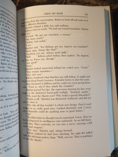 Great Sky River by Gregory Benford (1987, HC) First Edition SIGNED Authors Copy