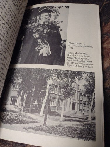 Private Faces Public Places by Abigail McCarthy -1972 -Hardcover -Biography