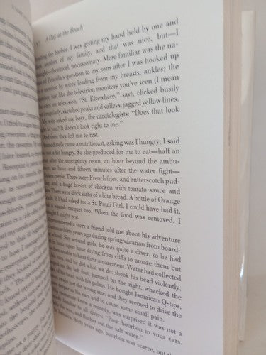 A Day at the Beach : Recollections by Geoffrey Wolff 1992, Hardcover 1st Edition