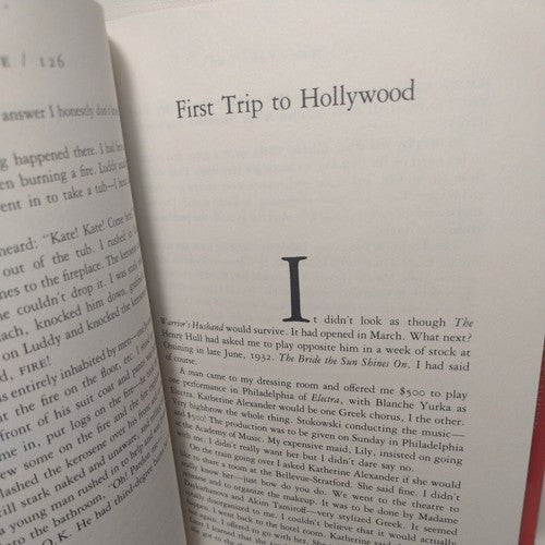 Me: Stories of My Life by Katharine Hepburn -1991 Hardcover -Biographies
