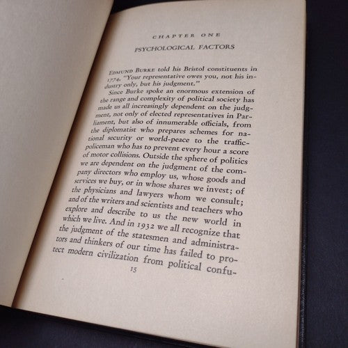 Social Judgment by Graham Wallas -Hardcover -1935 -Vintage Sociology
