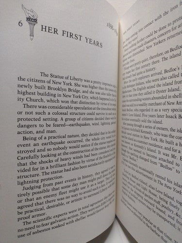The Statue of Liberty: Birth to Rebirth by S. H. Burchard -1985 -HCwDJ -History